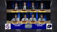 Temple Baptist Academy vs J. Frank White Academy