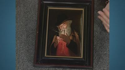 Appraisal: Late 19th C. Wagner Painted KPM Plaque