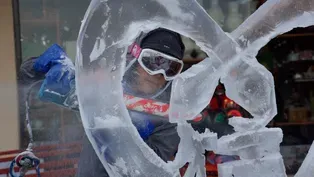 The art of ice carving