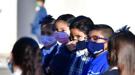 Video thumbnail: PBS NewsHour News Wrap: Pfizer says COVID vaccine protects kids under 5