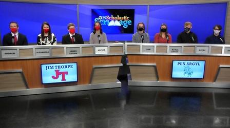 Video thumbnail: WLVT Scholastic Scrimmage Scholastic Scrimmage Ep. 5 Jim Thorpe HS vs Pen Argyl HS