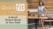 A Quick Stretch Break at Your Desk