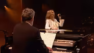 Celine Dion sings "Because You Loved Me"