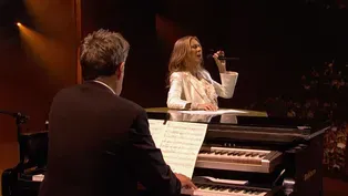 Celine Dion sings "Because You Loved Me"