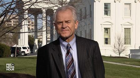 Video thumbnail: PBS NewsHour Navarro: U.S. won’t have a future without tariffs on China