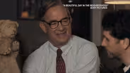 TOM HANKS BECOMES MISTER ROGERS