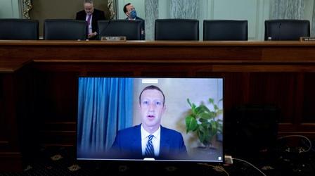 Video thumbnail: PBS NewsHour Senate panel's social media hearing reveals partisan divide