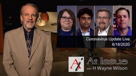 Video thumbnail: At Issue S32 E45: Coronavirus Update Live