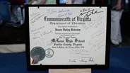 Appraisal: Autographed Diploma with Presidential Signatures