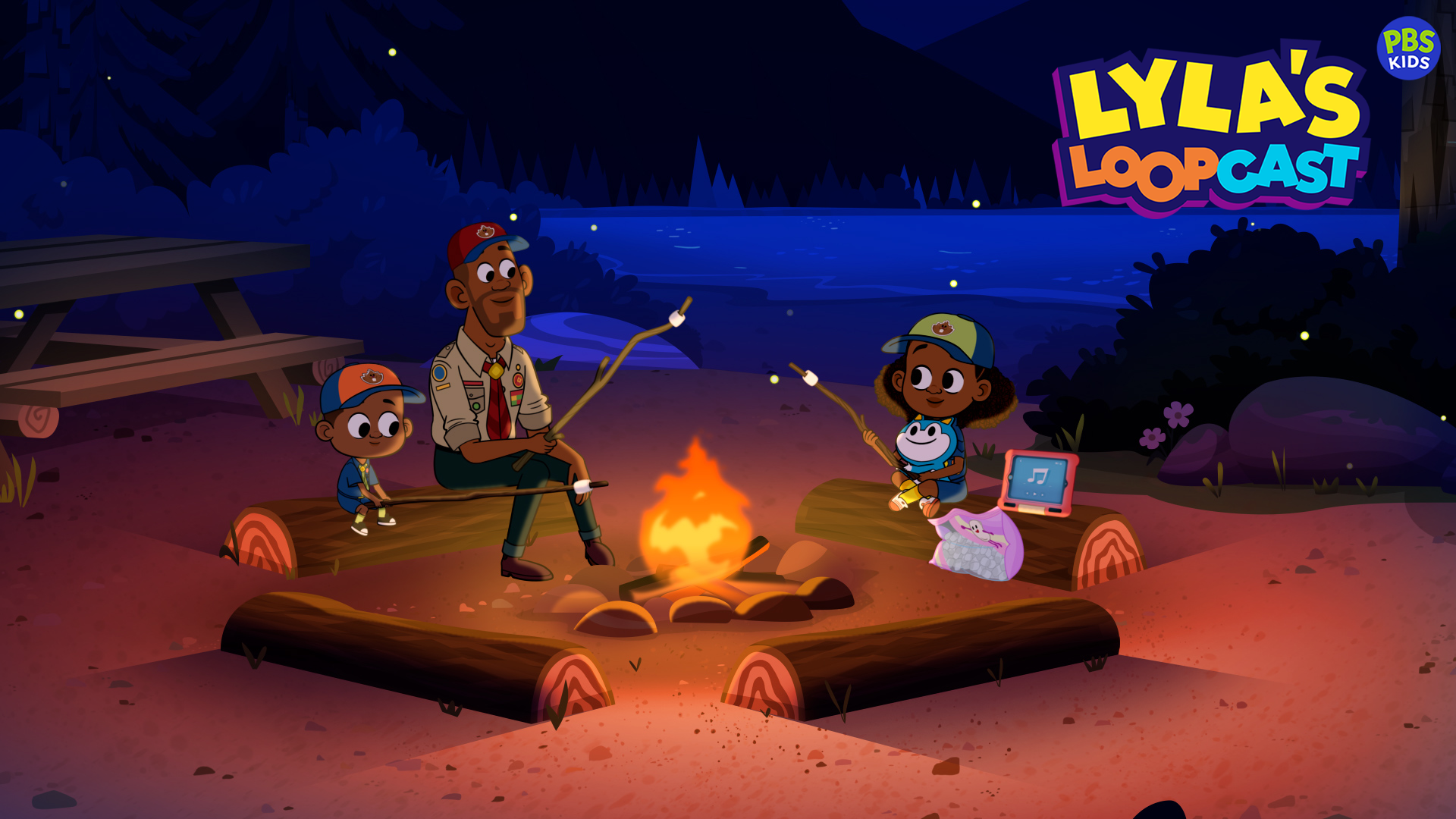 Lyla in the Loop - S1 Ep6: Lyla's Loopcast: S'more Campfire Games