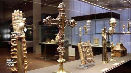 Video thumbnail: PBS NewsHour Heirs to medieval art collection seek restitution