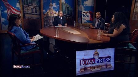 Video thumbnail: Iowa Press Racial justice and policing reform