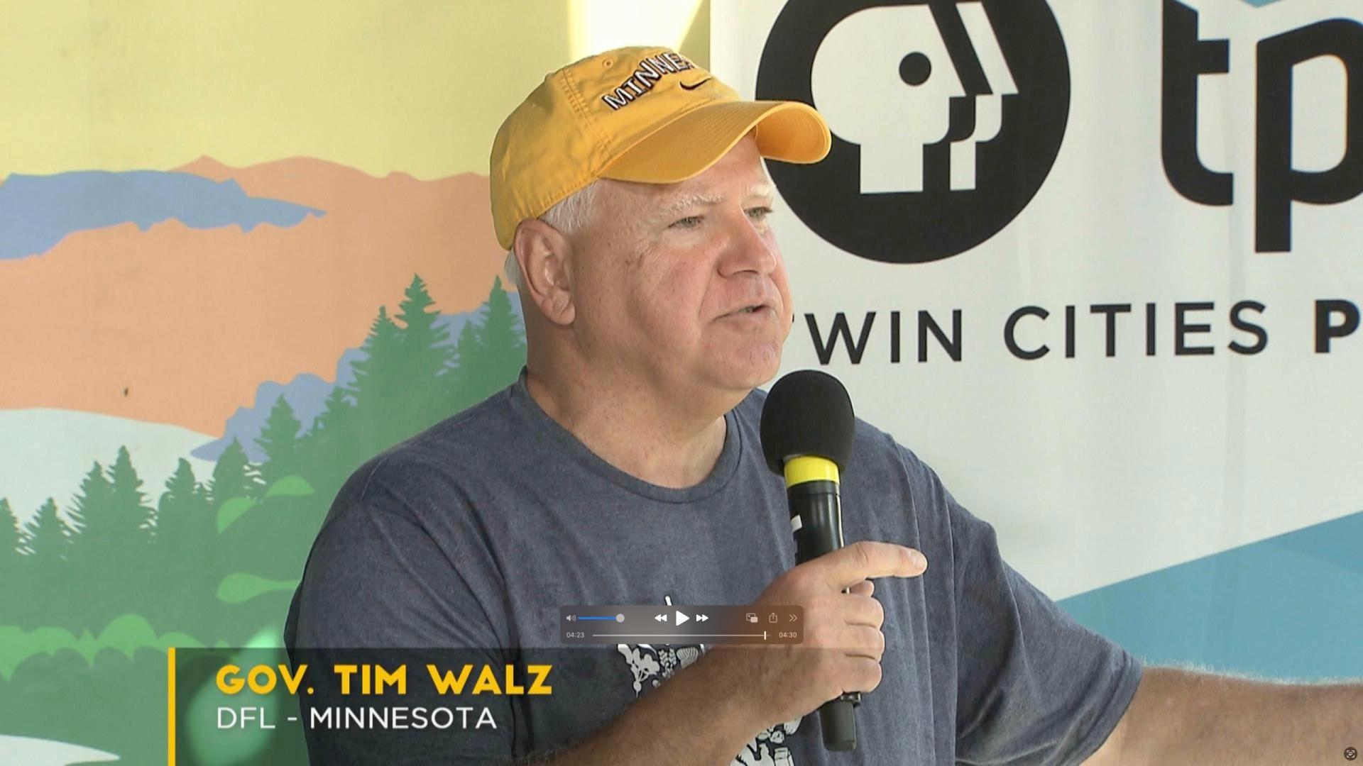 Minnesota Twins, Gov. Tim Walz optimistic about welcoming fans