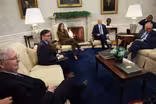 Biden, congressional leaders meet with shutdown looming