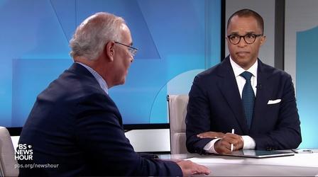 Video thumbnail: PBS NewsHour Brooks and Capehart on border policy, debt ceiling debate
