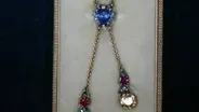 Appraisal: Negligée Gemstone Pendant, ca. 1895