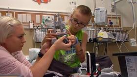 Video thumbnail: American Graduate Robot Kits for Sick Children