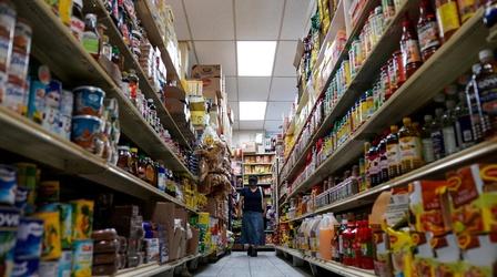 Video thumbnail: PBS NewsHour Inflation remains high, raising fears of interest rate hikes