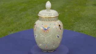 Appraisal: KPM Porcelain Jar with Cover, ca. 1890