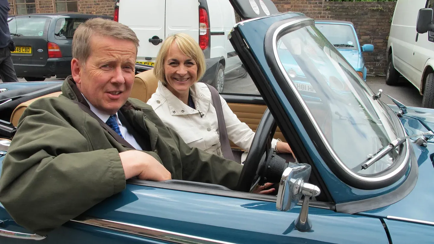 Bill Turnbull and Louise Minchin