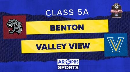 Video thumbnail: Arkansas PBS Sports AR PBS Sports Volleyball State Finals - 5A