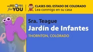 Kindergarten with Mrs. Teague – Lesson 3 (Spanish CC)