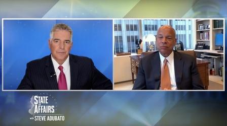 Video thumbnail: State of Affairs with Steve Adubato Former Homeland Security Secretary Discusses Gun Reform