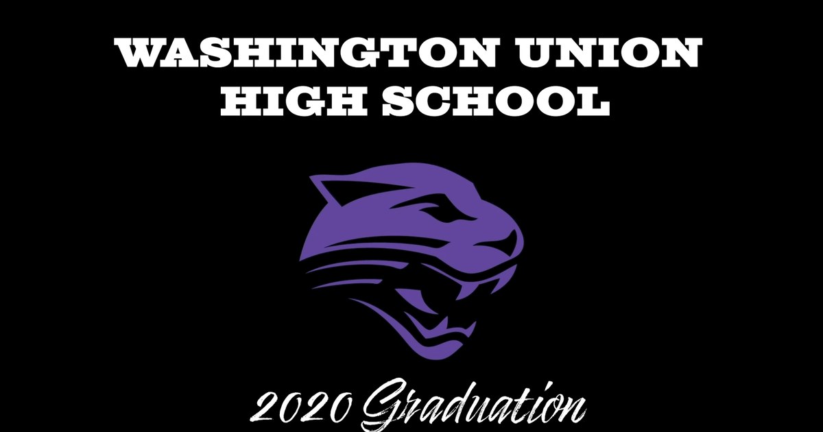 Valley PBS Graduations Washington Union Season 2020 PBS