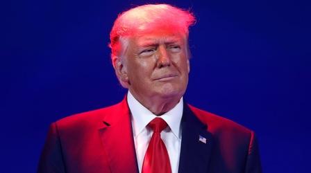 Video thumbnail: PBS NewsHour Trump's return at CPAC puts GOP divisions in the spotlight