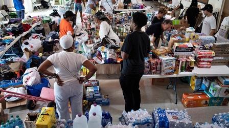 Video thumbnail: PBS NewsHour How U.S. officials are preparing for slow-moving Dorian