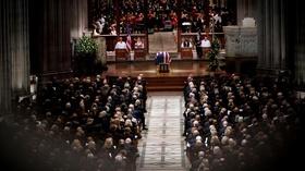 Video thumbnail: PBS NewsHour Washington bids farewell to President George H.W. Bush