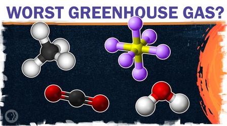 Video thumbnail: Hot Mess What's actually the worst greenhouse gas?