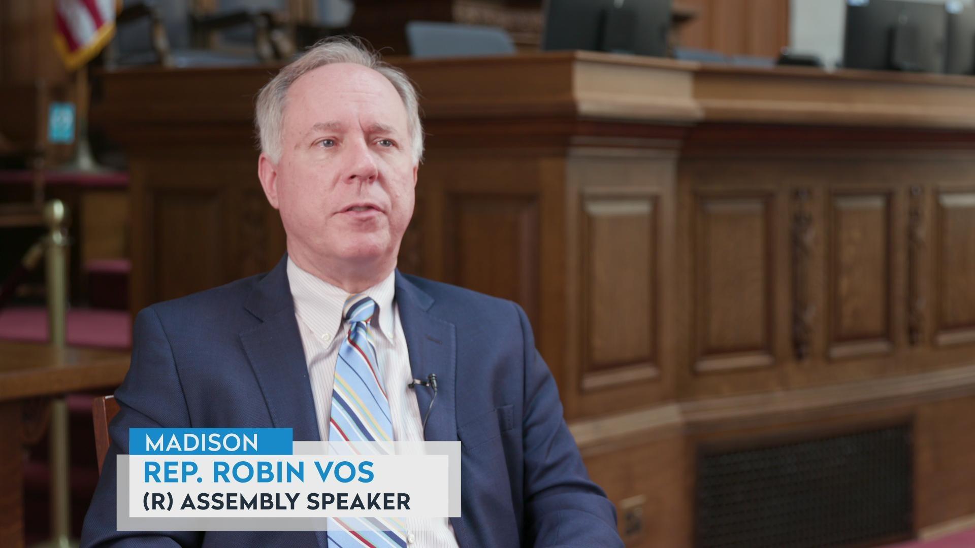 Speaker Robin Vos on prison reform