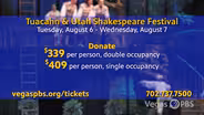 Vegas PBS ticket offer - Tuacahn and Utah Shakespeare Festival Trip