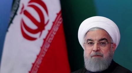 Video thumbnail: PBS NewsHour News Wrap: Trump downplays chances of U.S. strike on Iran
