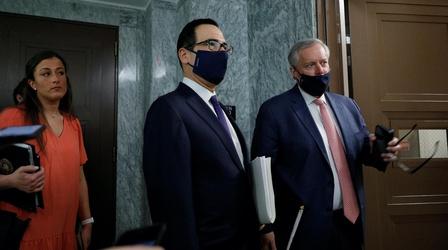 Video thumbnail: PBS NewsHour How Trump is cracking down on immigration during pandemic
