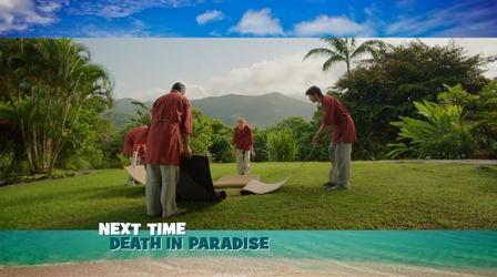 Video thumbnail: PBS KVIE Previews Death in Paradise: Meditated in Murder Preview