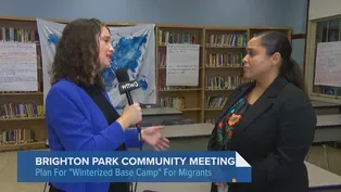 Brighton Park Residents Push Back on 'Winterized Base Camp'