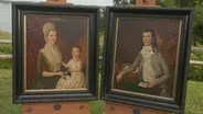 Appraisal: Fake Charles Peale Polk Oil Portraits
