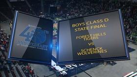 Video thumbnail: Maine High School Basketball Tournament Forest Hills vs. Schenck Boys Class D 2019 State Final