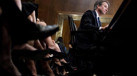 Video thumbnail: PBS NewsHour Trump directs FBI to expand probe on Kavanaugh allegations