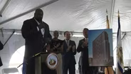 'Shaq Tower' in downtown Newark marks a milestone