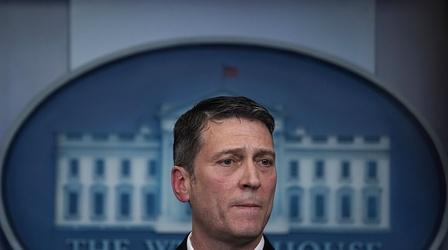 Video thumbnail: PBS NewsHour Brown: Trump prized Ronny Jackson loyalty more than veterans
