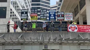 Smaller-Scale Protests on Day 2 of the 2024 RNC