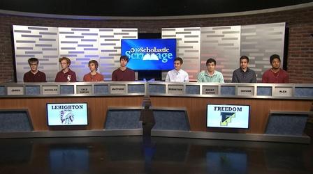 Video thumbnail: WLVT Scholastic Scrimmage Scholastic Scrimmage: Lehighton HS vs Freedom HS