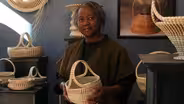 Basket maker Mary Jackson