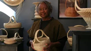 Basket maker Mary Jackson