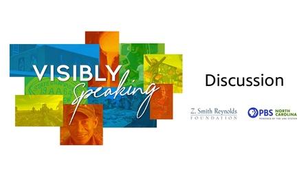 Video thumbnail: PBS North Carolina Specials Discussion | Visibly Speaking