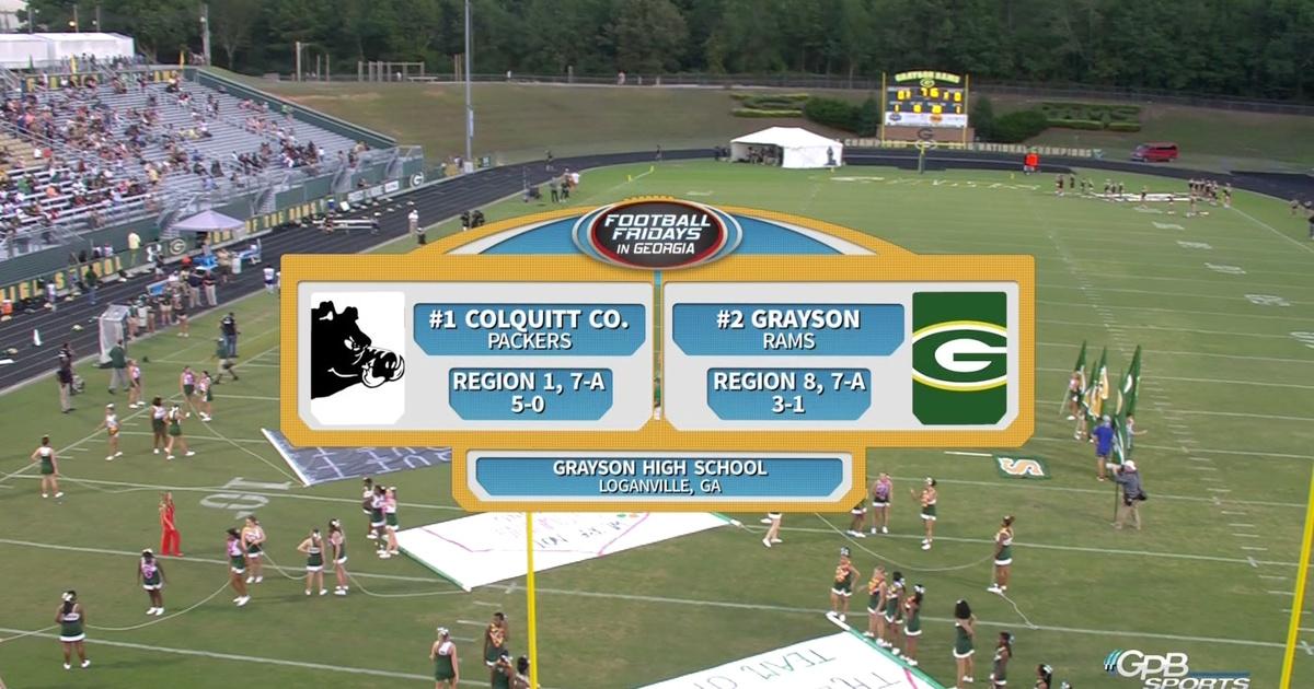 Football Fridays in Georgia, Colquitt County vs. Grayson High School  (09/21/18), Season 2018, Episode 802