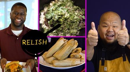 Video thumbnail: Relish Tamales, Indian Street Food and a Soul Food Sandwich